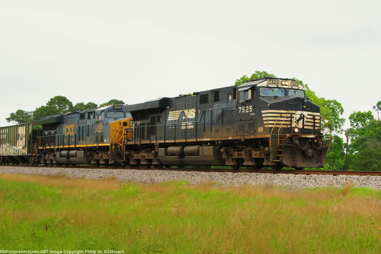 NS 7525, CSX 3459